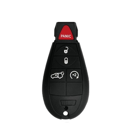 Keyless Factory KeylessFactory: 2009-2014 Dodge Jeep / 5-Button Keyless Go Fobik (Hatch) / IYZ-C01C RSK-CDJ-KGF-5